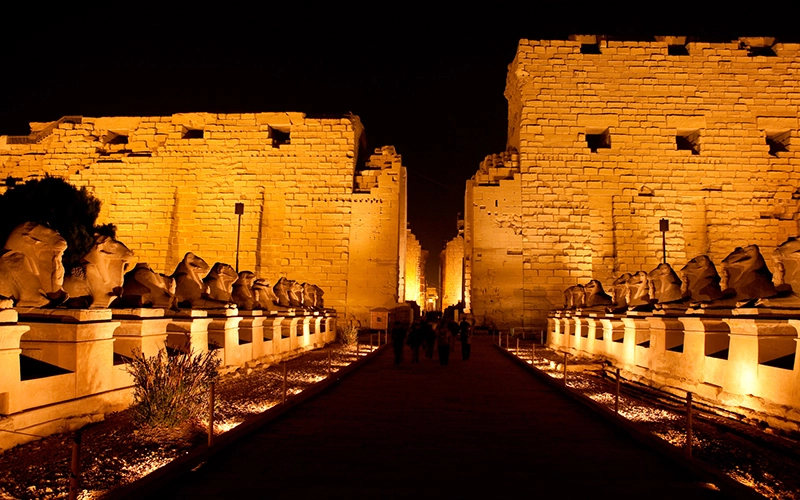 Luxor: Sound and Light Show at Karnak Temple