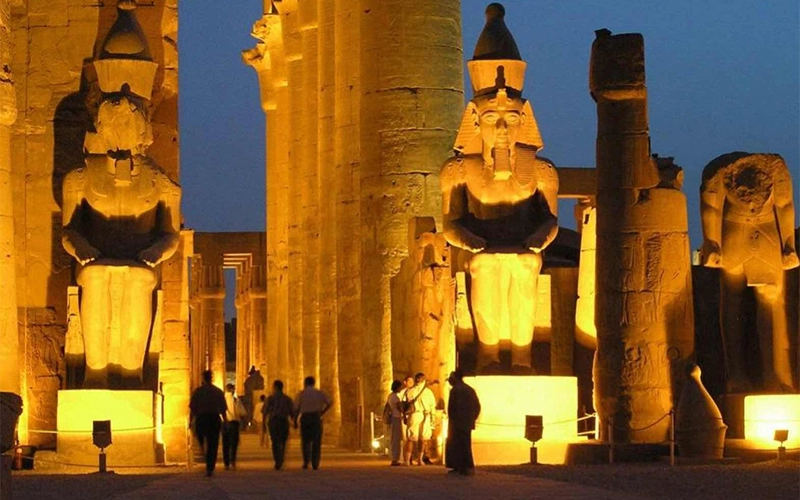 Luxor: Sound and Light Show at Karnak Temple