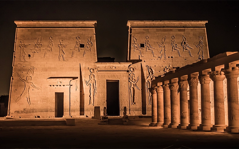 Sound and Light Show at Philae Temple