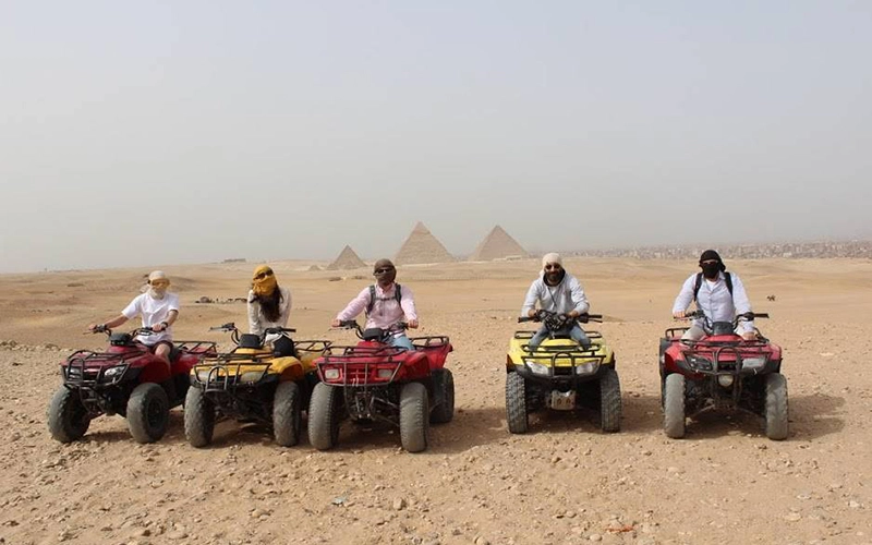 Quad Biking Egypt Tour At Giza Pyramids