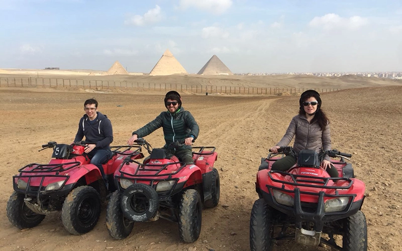 Day Tour Pyramids, ATV Bike