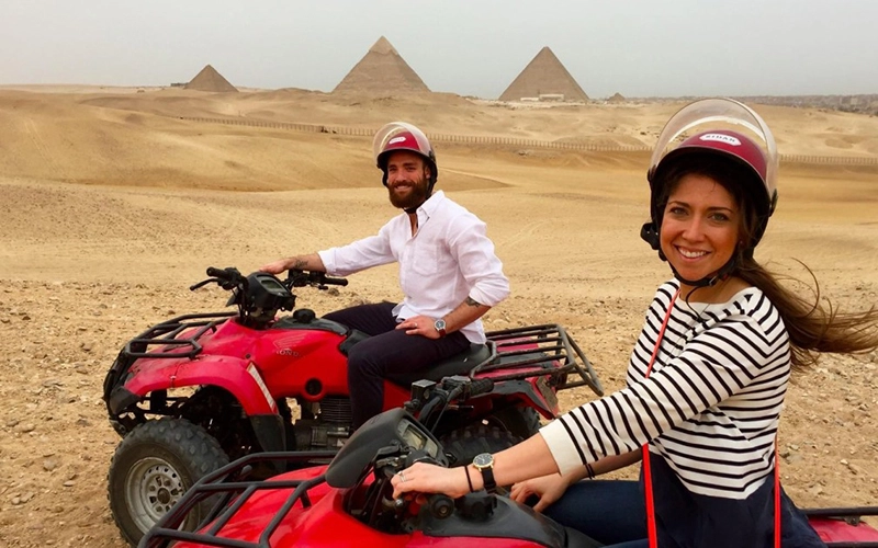 Day Tour Pyramids, ATV Bike