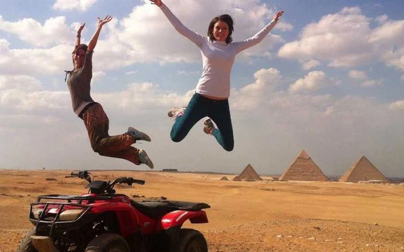 Day Tour Pyramids, ATV Bike