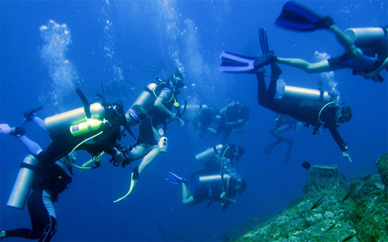 Scuba Diving 2 Dives From The Shore